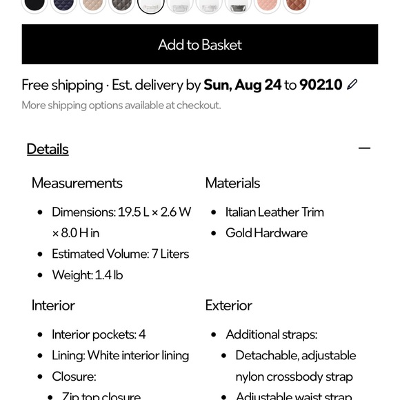 MZ Wallace White Quilted Crossbody Bag - Picture 11 of 11